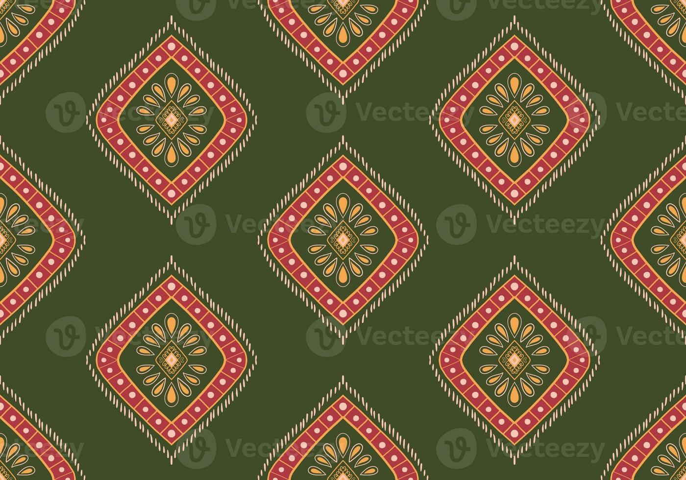 Ikat Pattern Ethnic Geometric native tribal boho motif aztec textile fabric carpet mandalas African American background backdrop illustrations tile paper flower texture fabric ceramic wallpaper photo