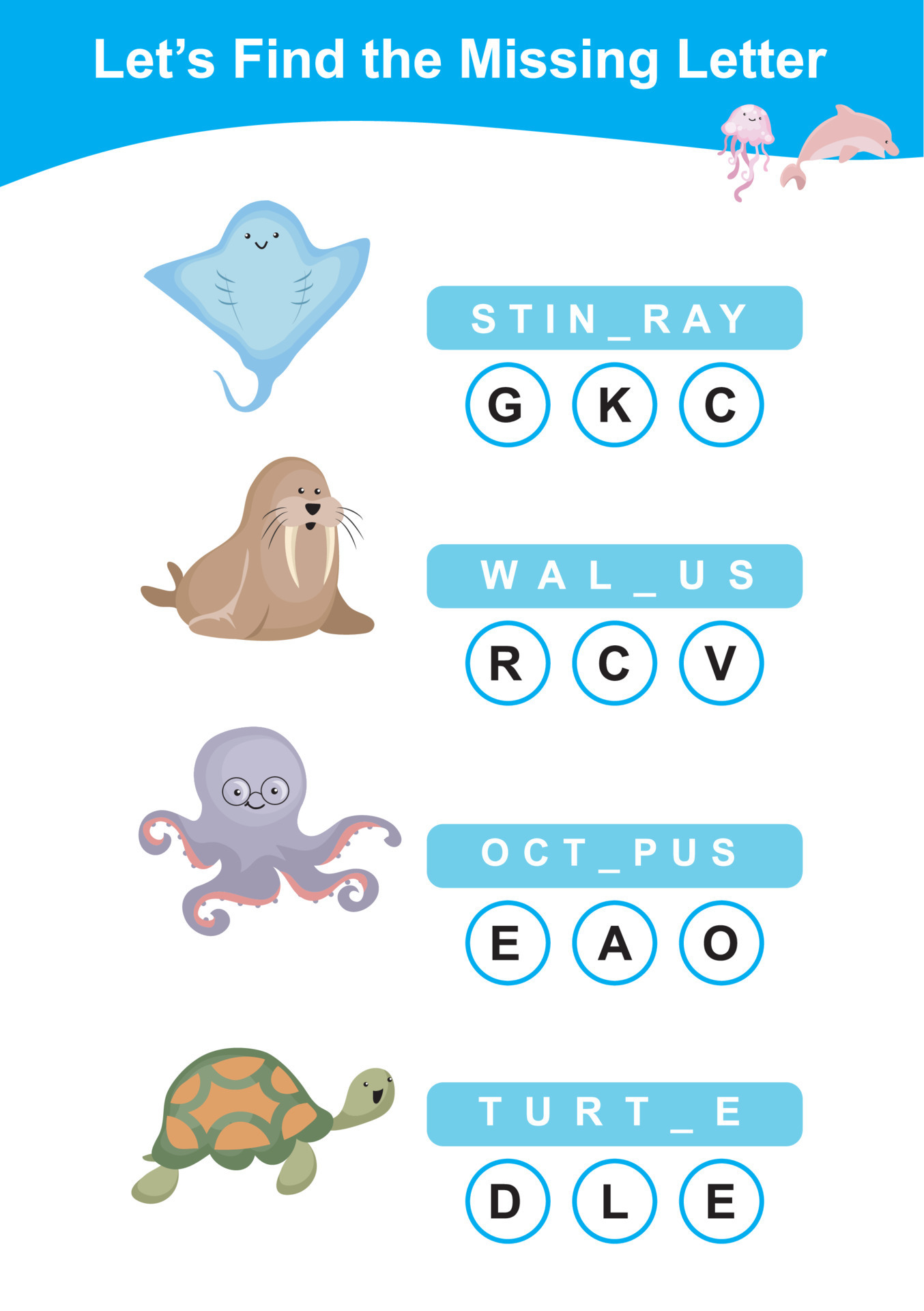 find-the-missing-letter-worksheet-preschool-worksheet-with-sea-animals