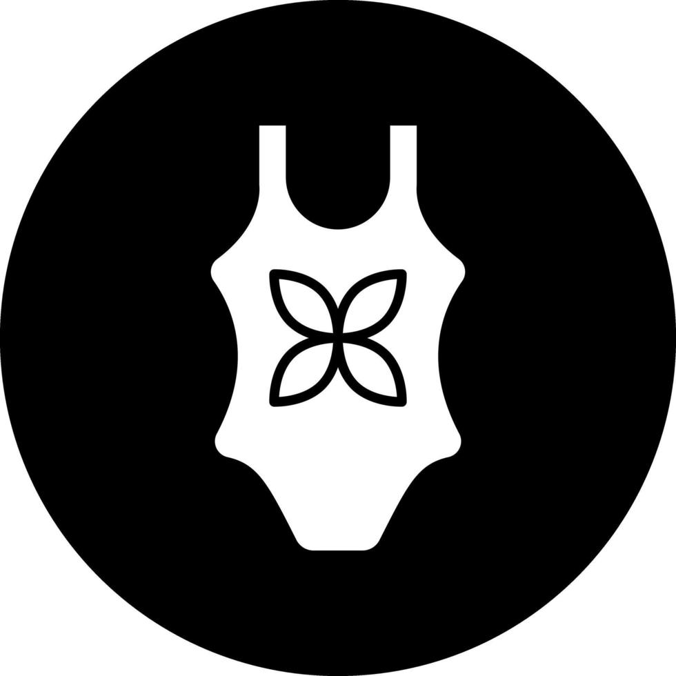 diseño de icono de vector de traje de baño