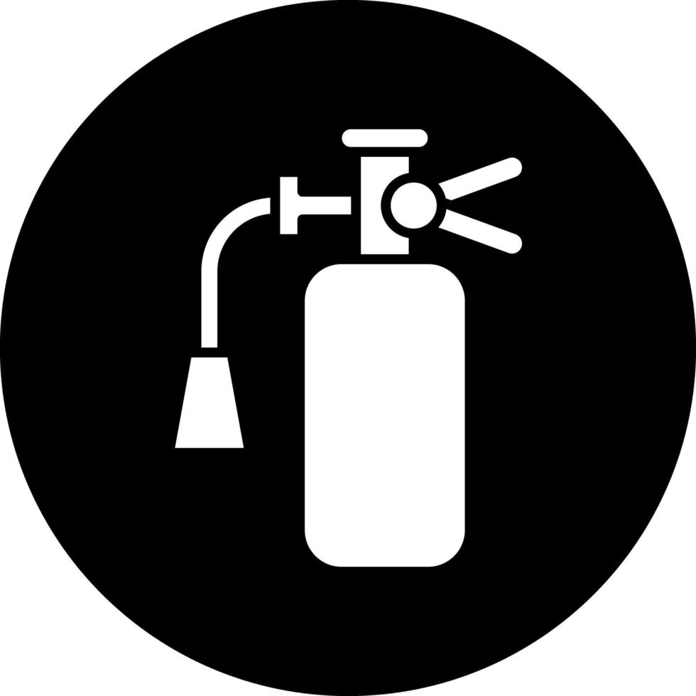 Fire Extinguisher Vector Icon Design