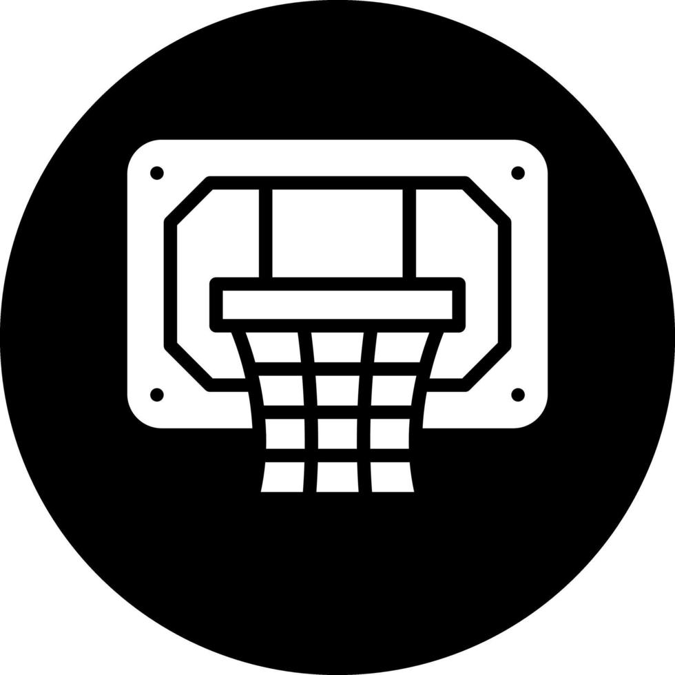 baloncesto aro vector icono diseño