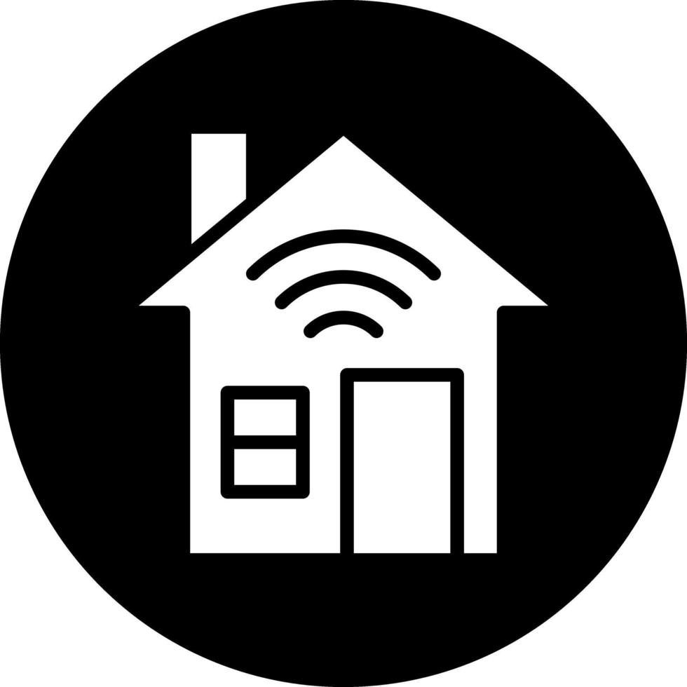 Smart House Vector Icon Design