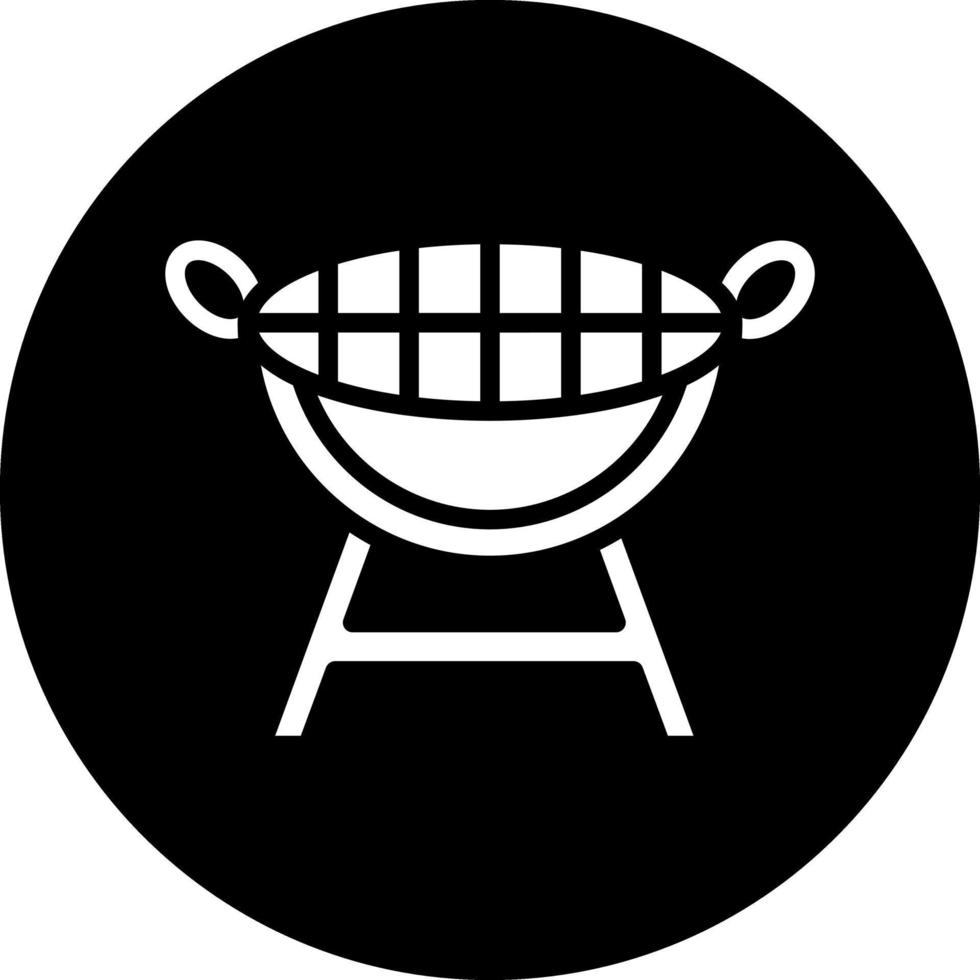 Bbq Grill Vector Icon Design