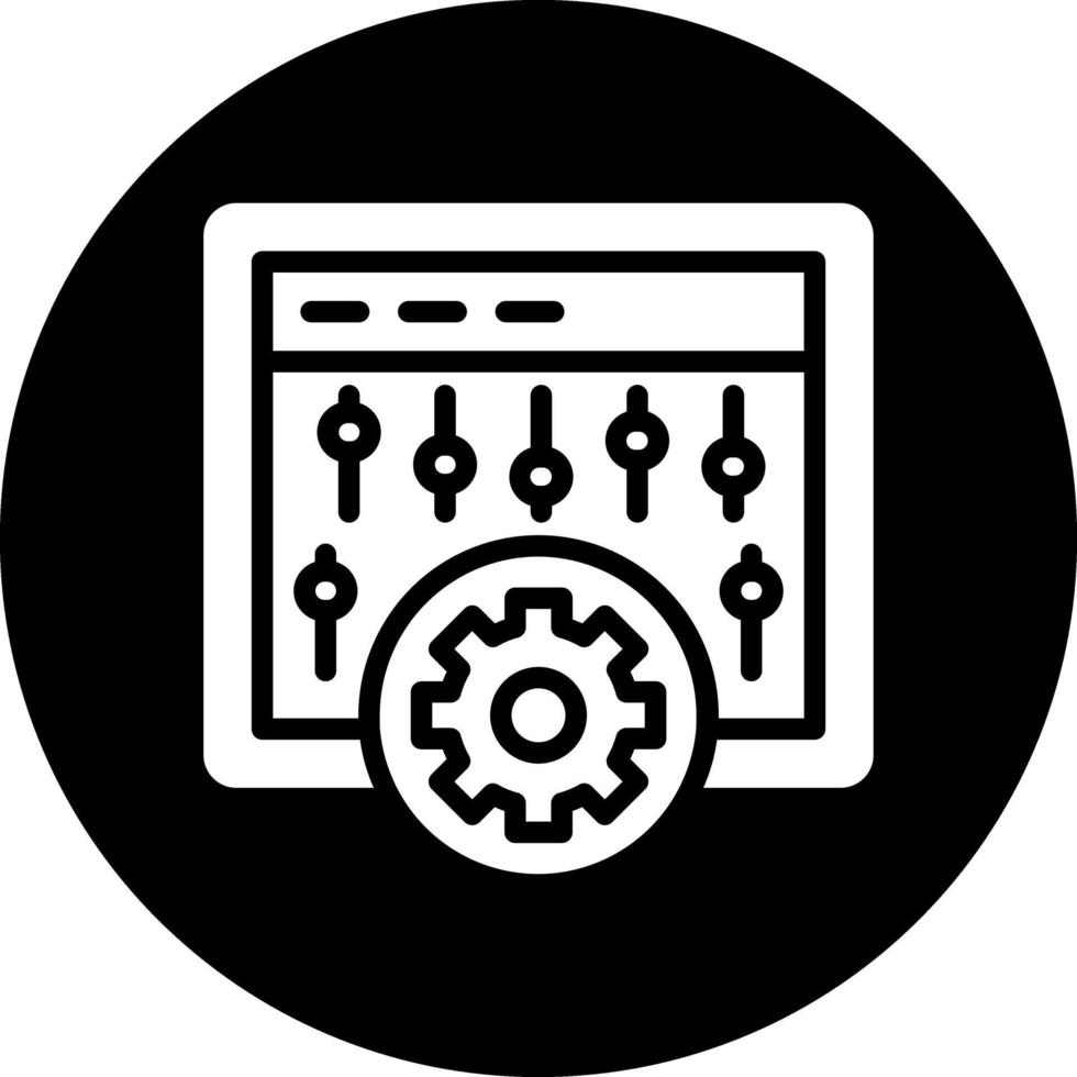 Web Maintenance Vector Icon Design