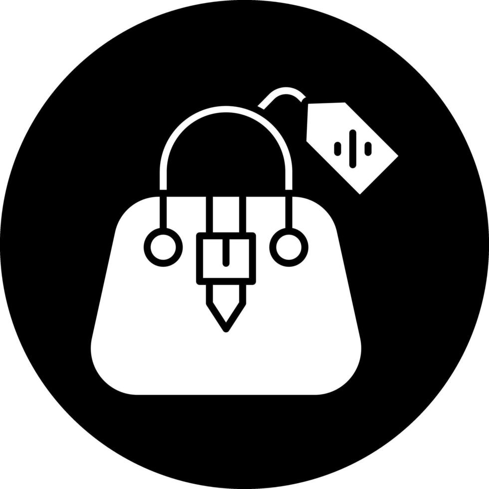 bolso rebaja vector icono diseño