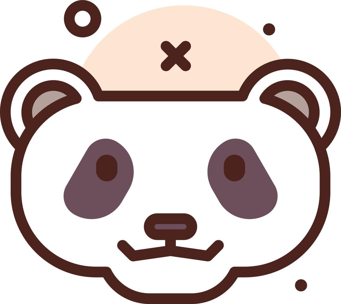 panda japan Illustration Vector