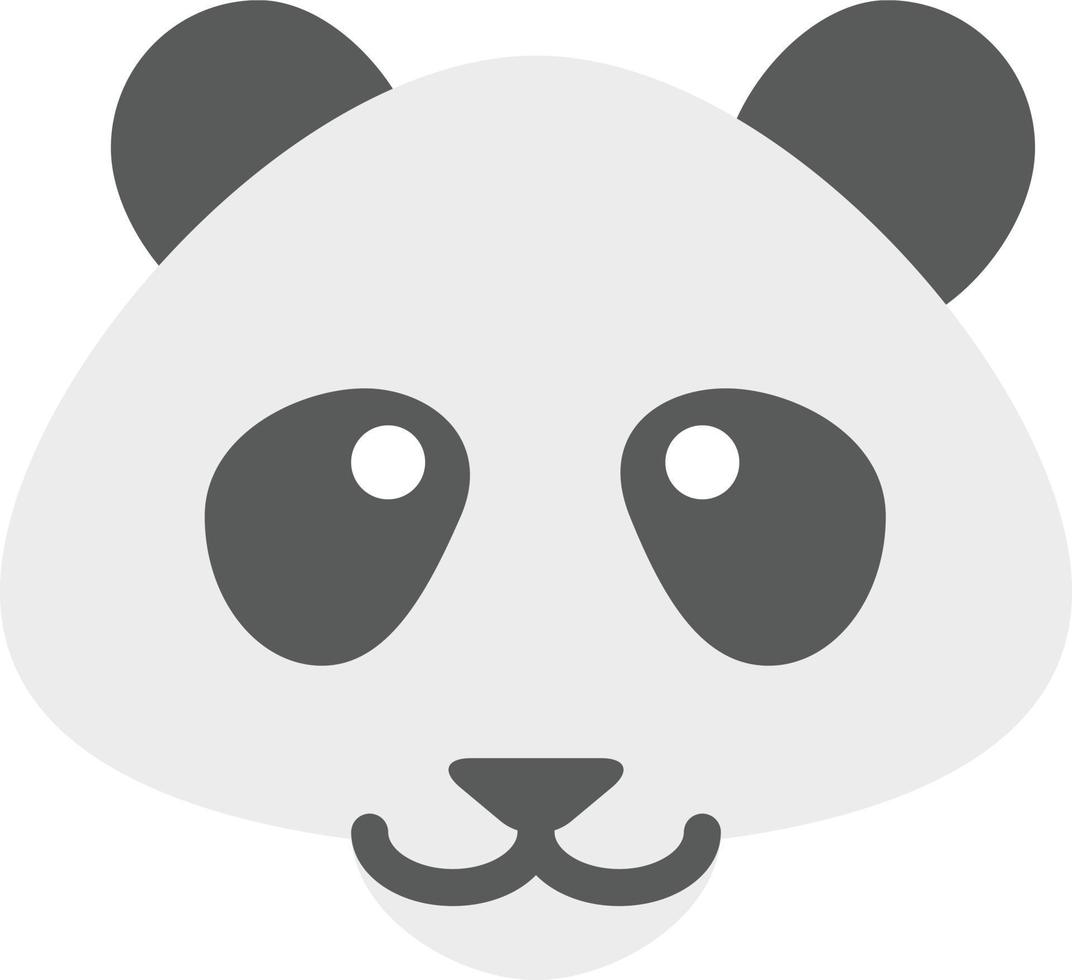 vector de ilustración de panda