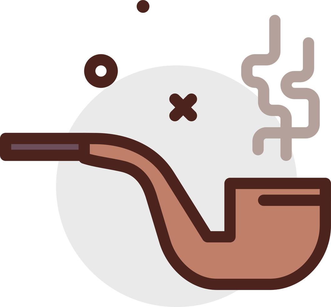 smoking pipe Illustration Vector