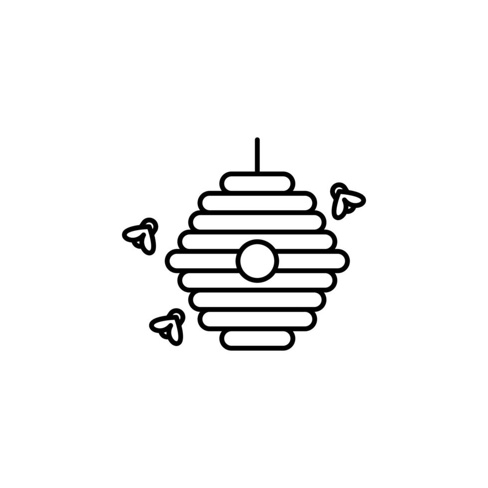 hive vector icon illustration