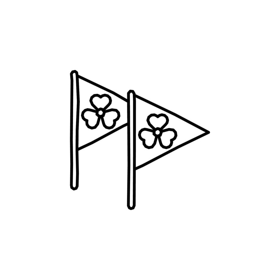 banderas vector icono ilustración