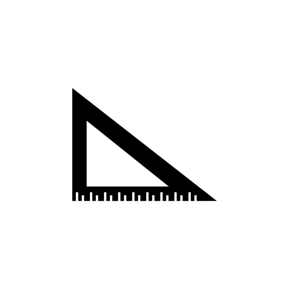 angle ruler vector icon illustration
