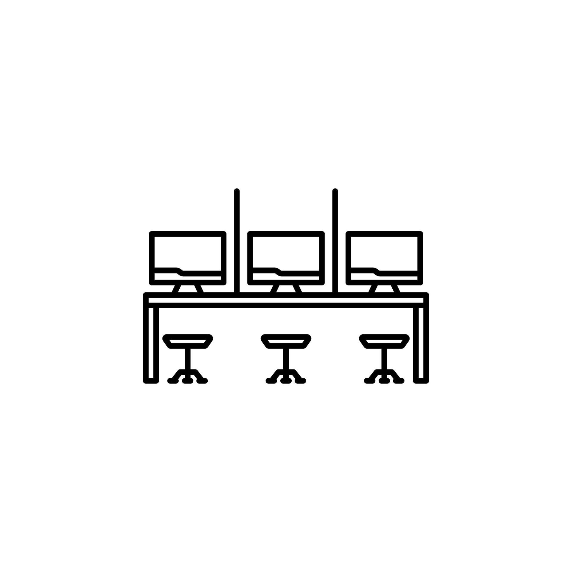 Workplace, work table vector icon illustration 23013980 Vector Art at Vecteezy