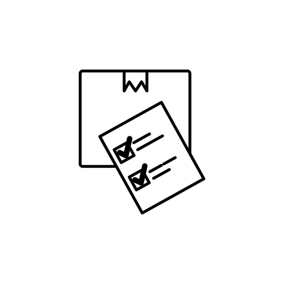 Transport list vector icon illustration