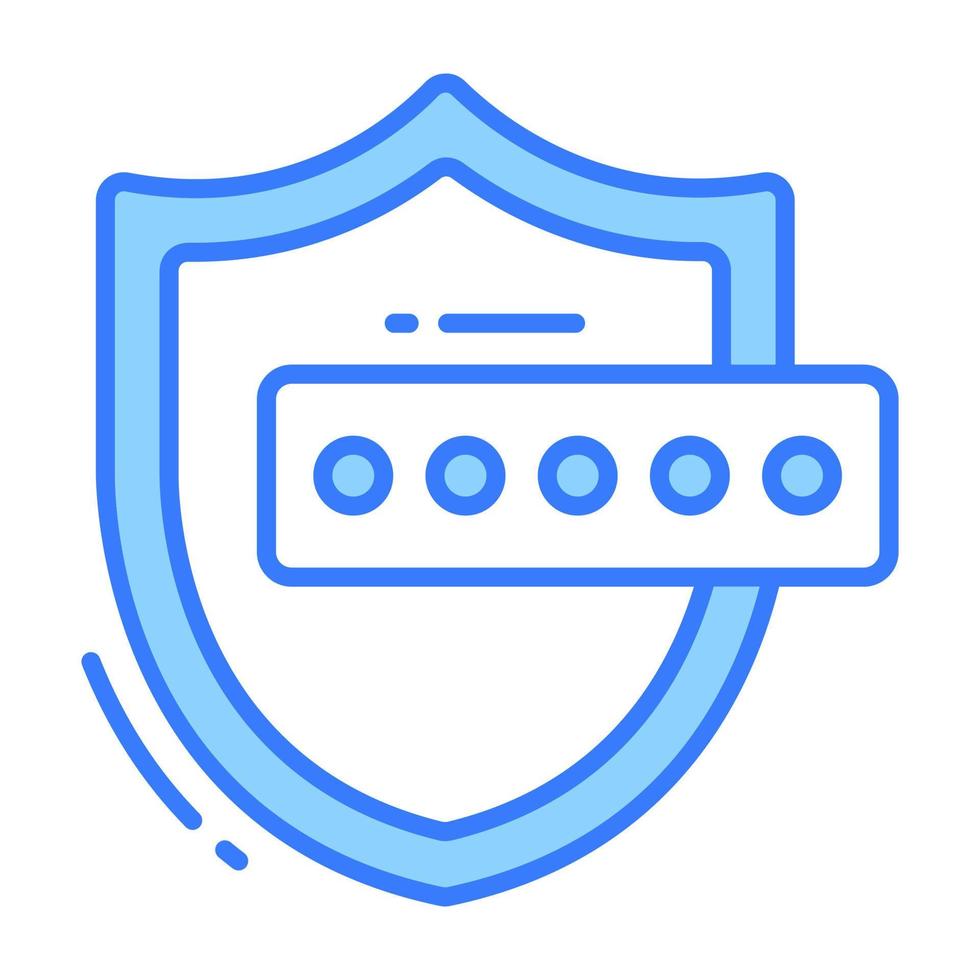 Check this amazing vector of secure password, password protection icon