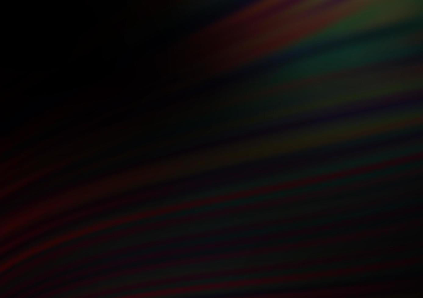Dark Black vector pattern with lamp shapes.