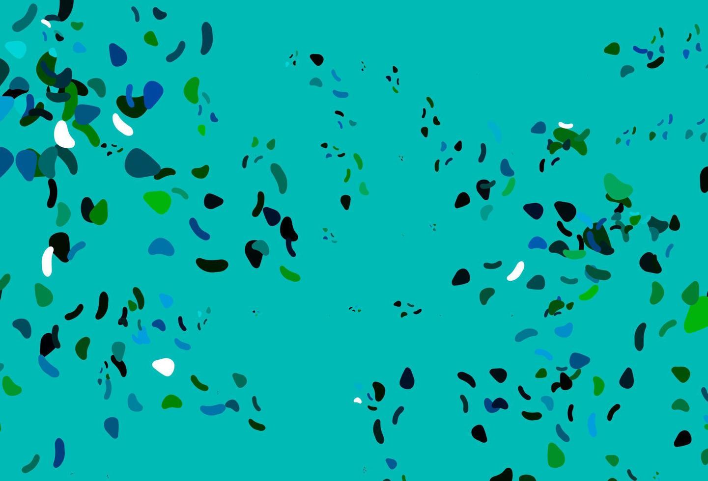 Light Blue, Green vector texture with random forms.