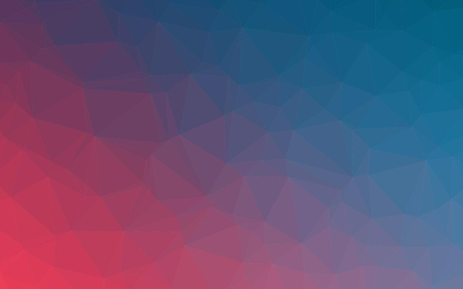 Light Blue, Red vector polygonal pattern.