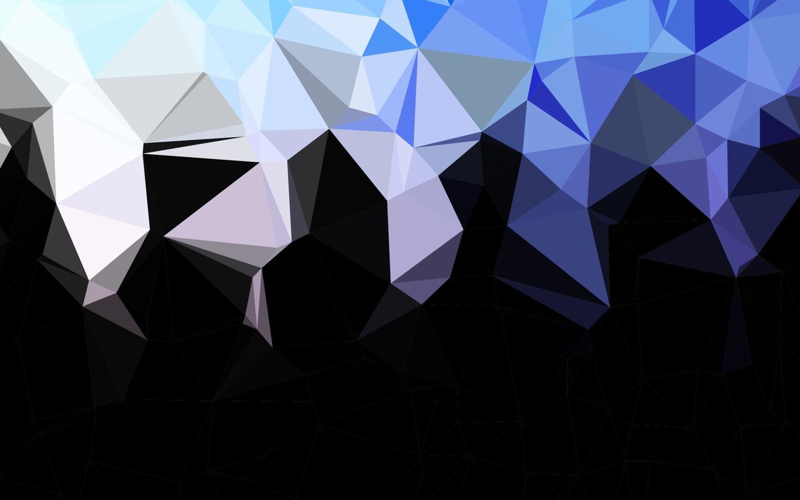 Dark Pink, Blue vector shining triangular background.