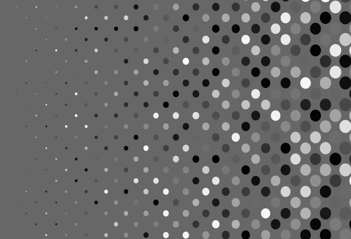 Dark Silver, Gray vector template with circles.