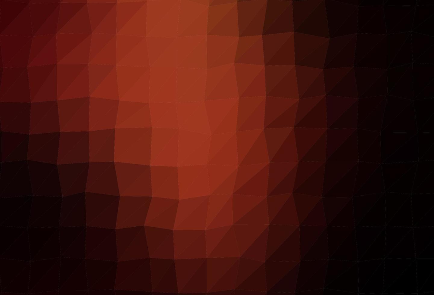 Dark Red vector abstract polygonal layout.