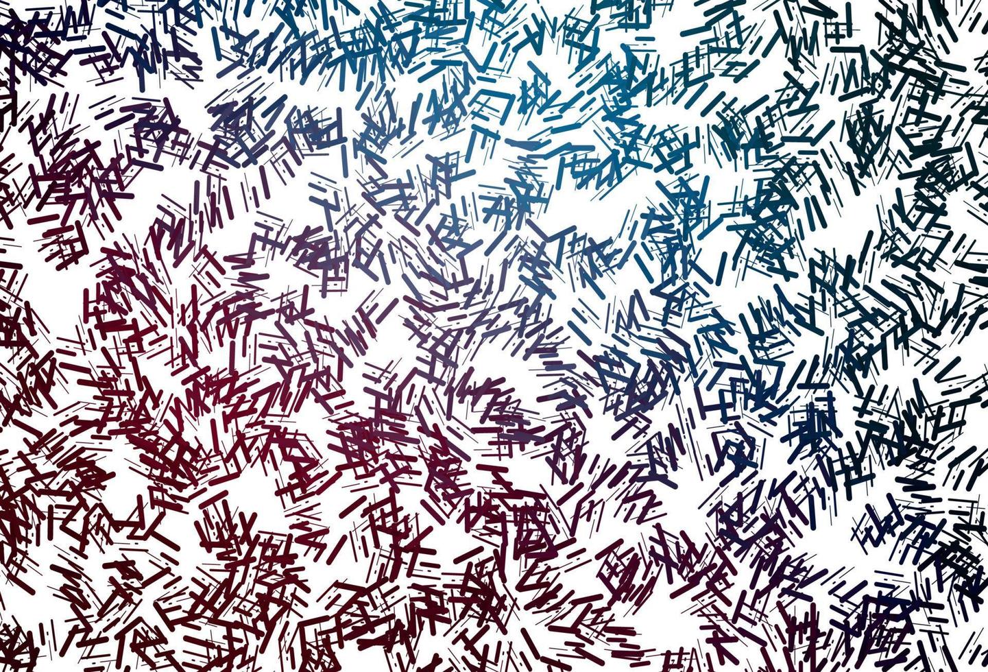 Dark purple, pink vector backdrop with long lines.
