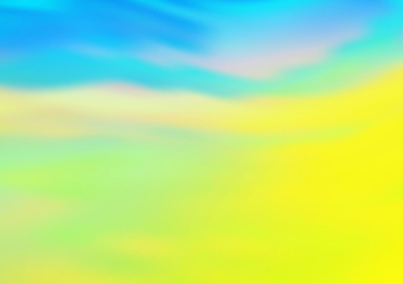 Light Blue, Yellow vector blurred background.