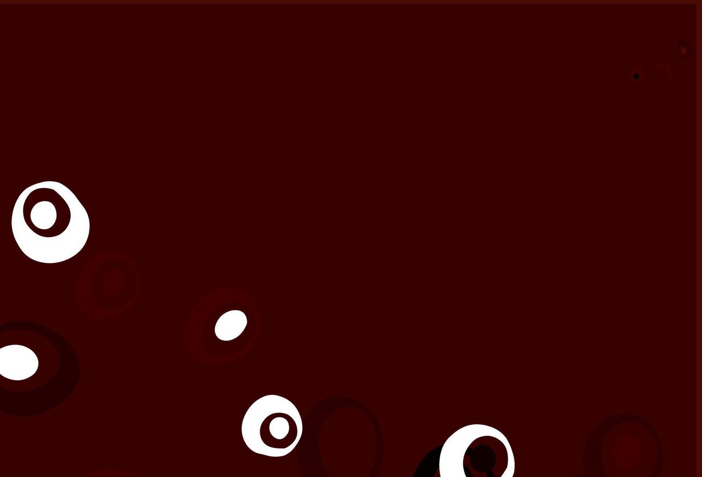 Light Red vector texture with disks.