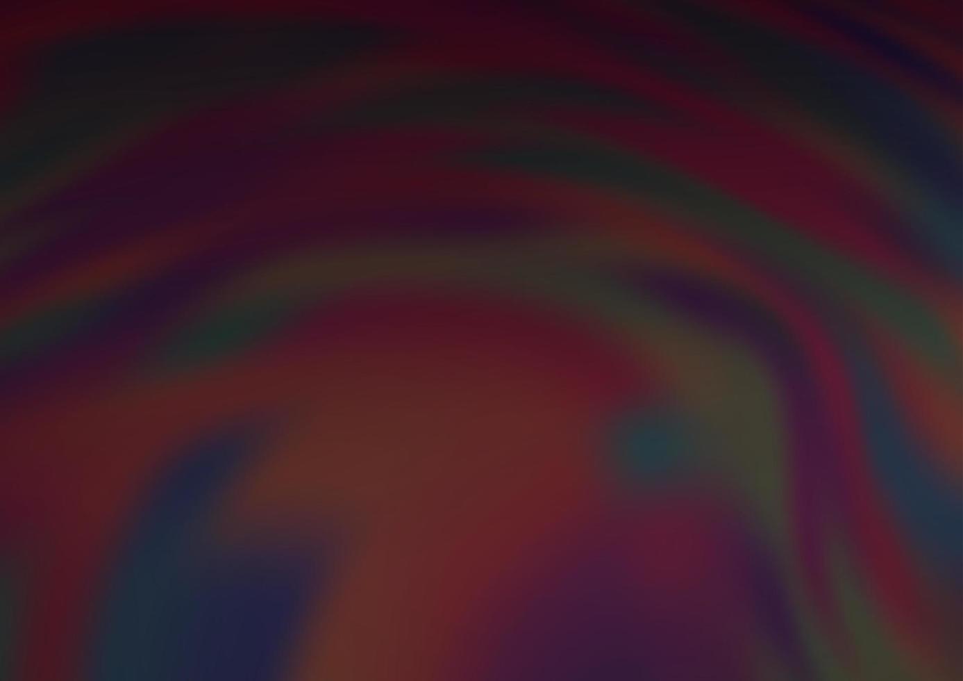 Dark Black vector blurred and colored template.