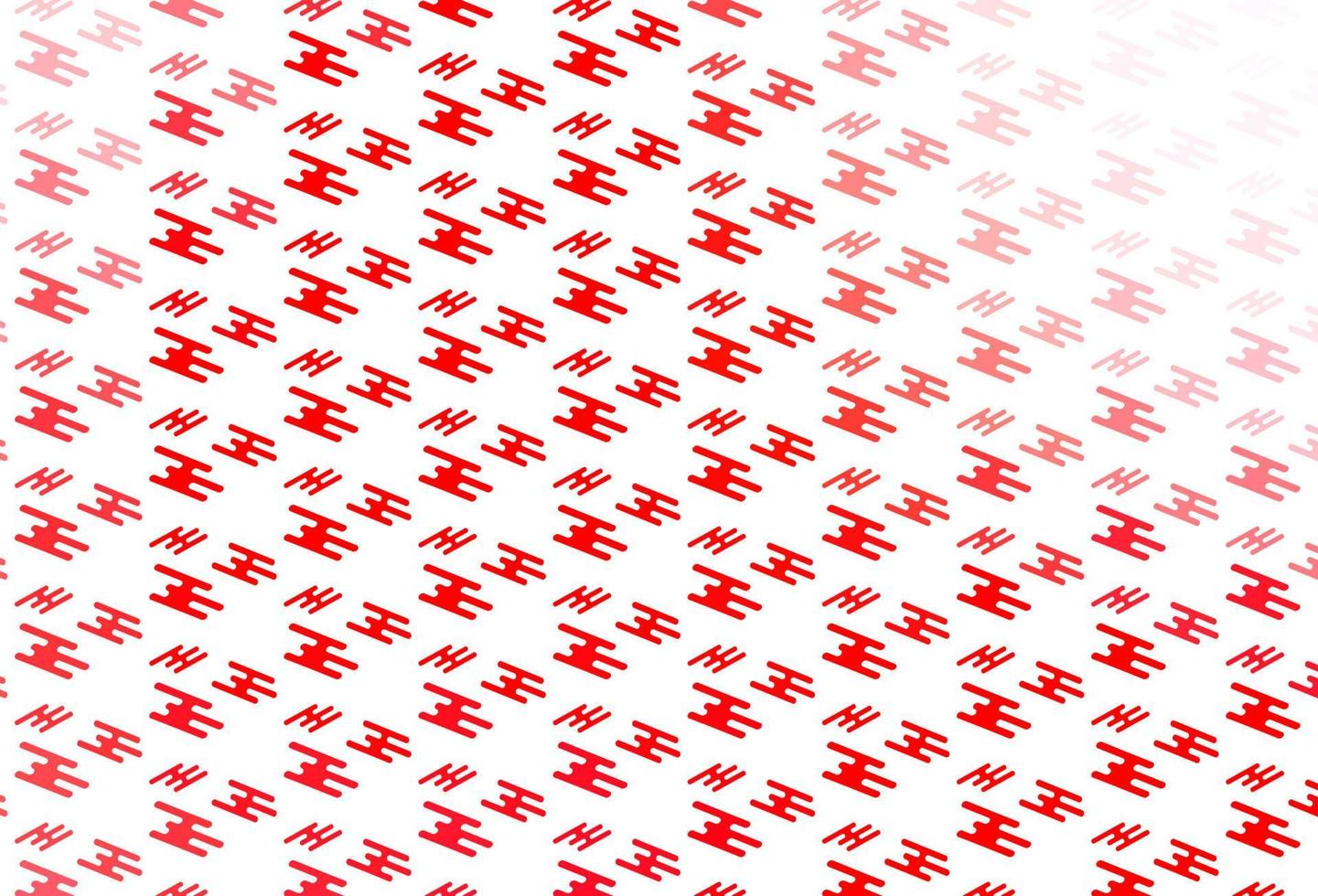 Light Red vector template with repeated sticks.
