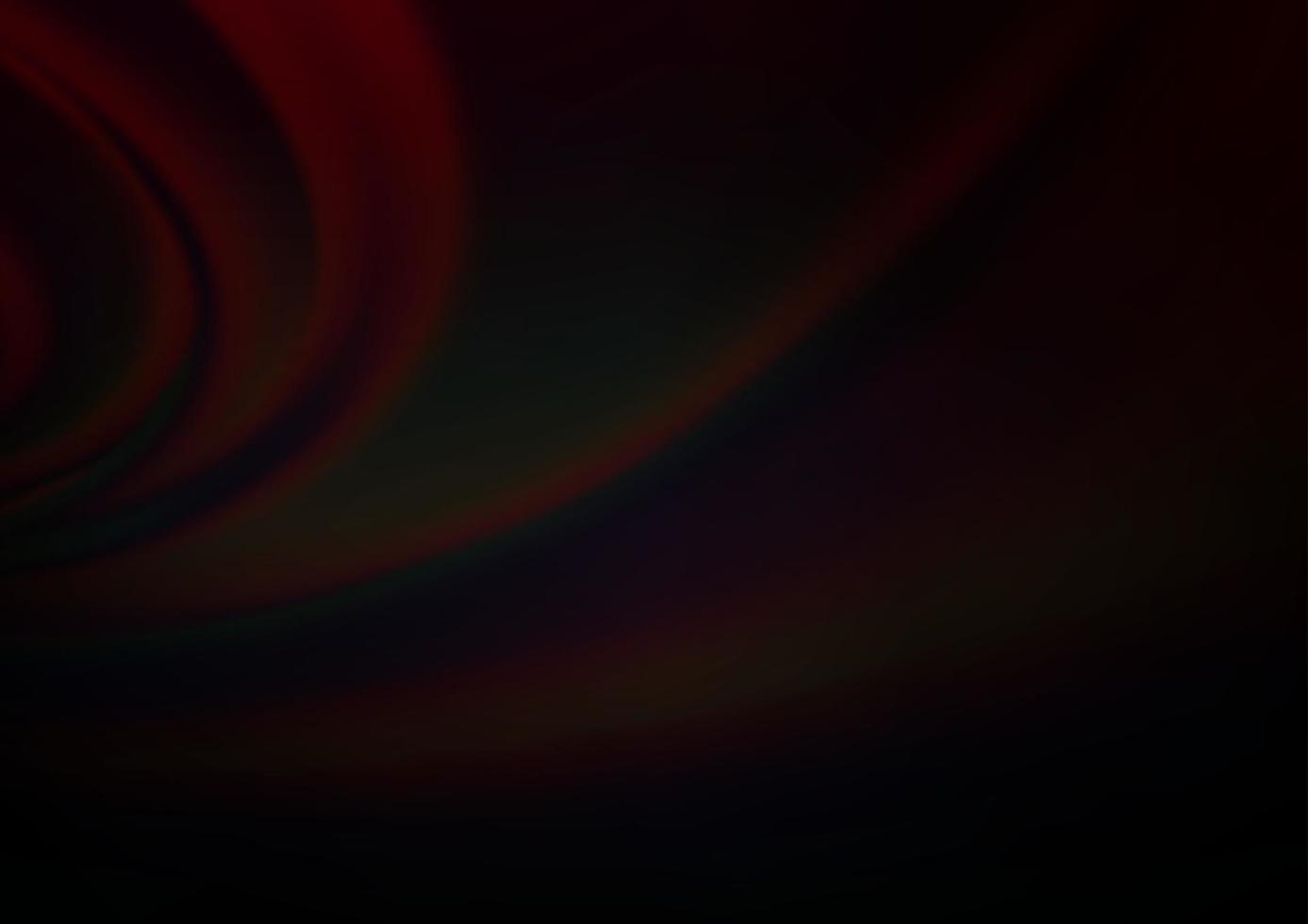Dark Black vector blurred bright template.