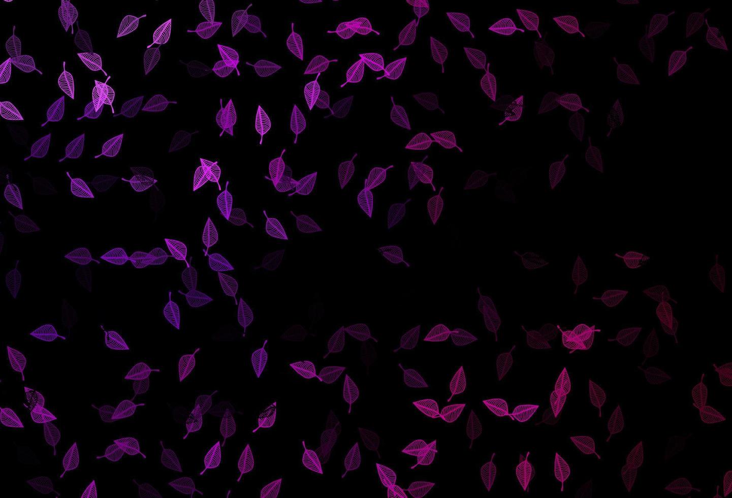 patrón pintado a mano de vector púrpura oscuro.