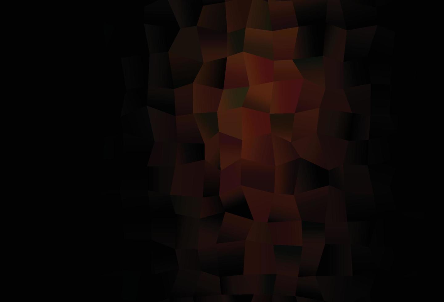 patrón de vector rojo oscuro con cristales, rectángulos.