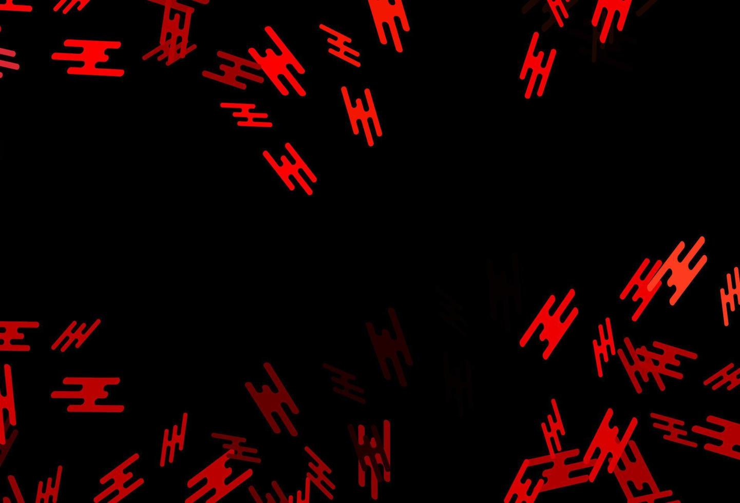 Dark Red vector template with repeated sticks.