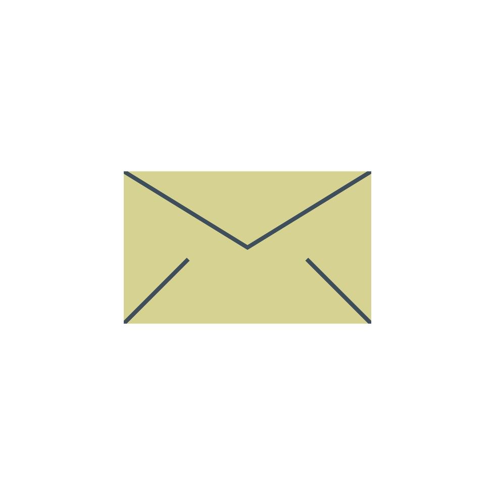 the envelope vector icon illustration