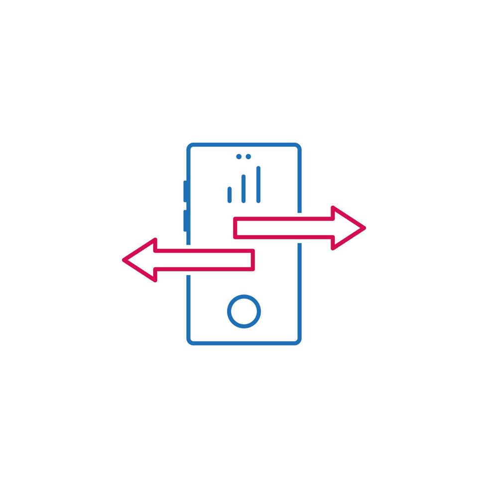 call, phone, receive, talking vector icon illustration
