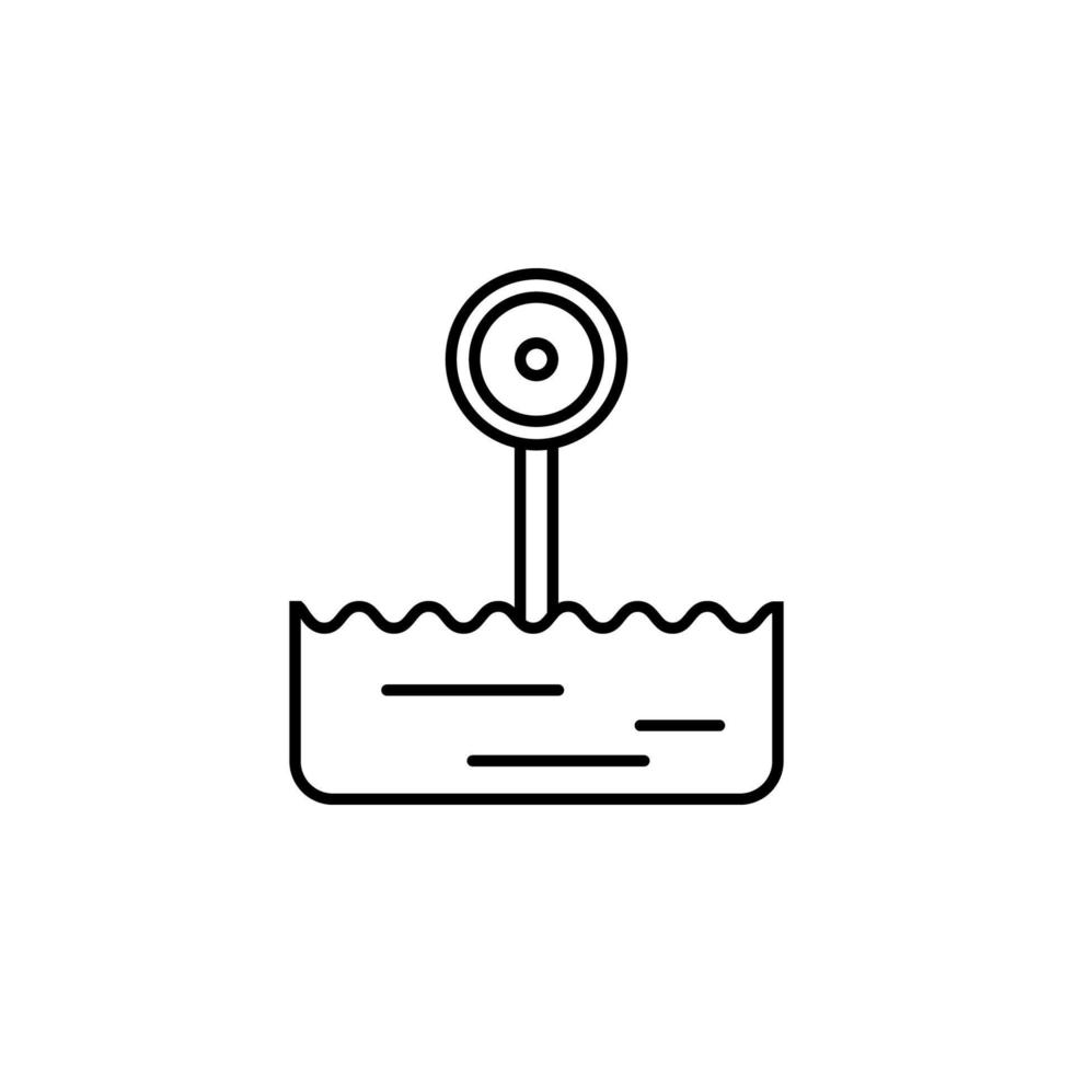 Smart Flood vector icon illustration