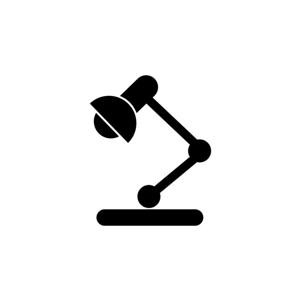 table lamp vector icon illustration 23015496 Vector Art at Vecteezy