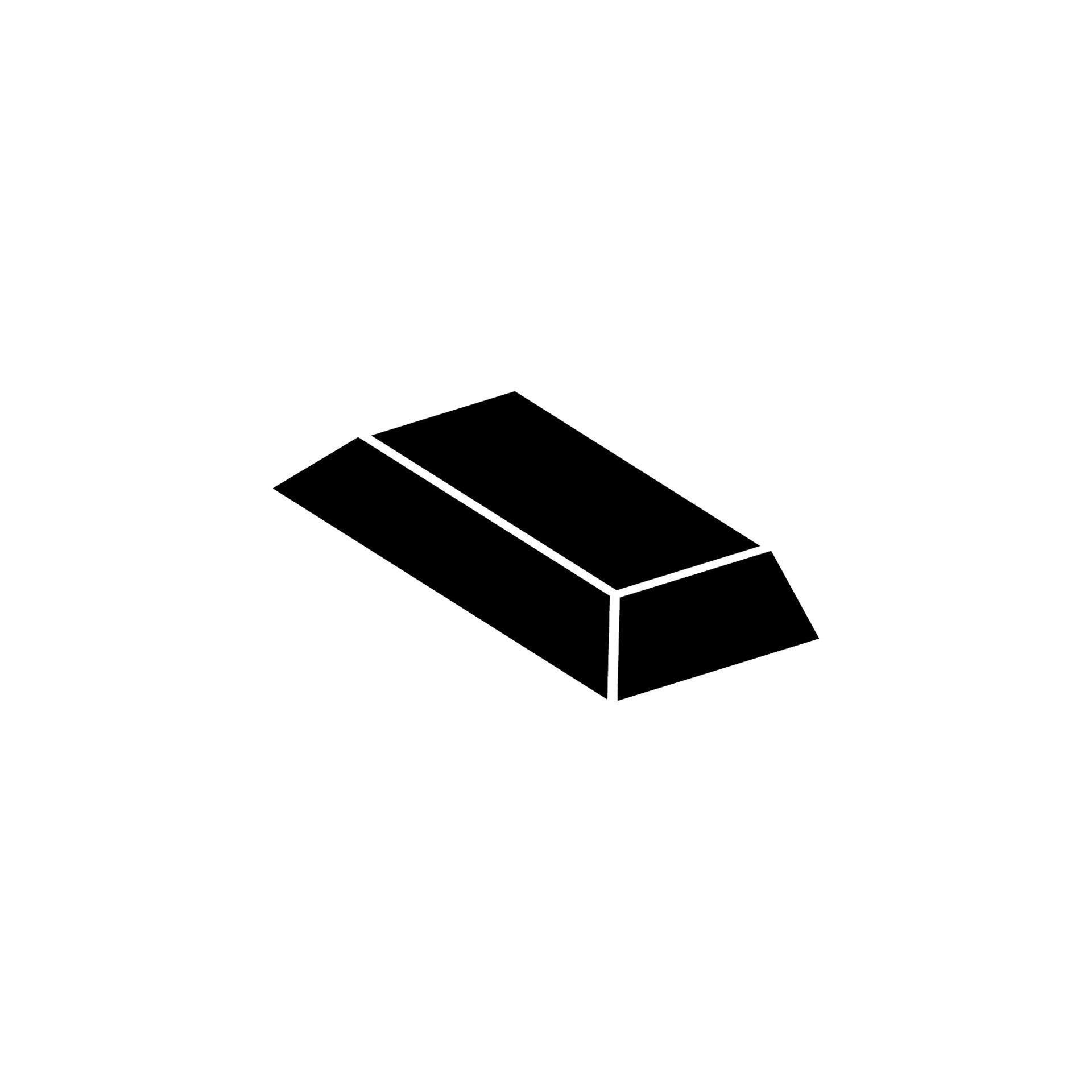 gold bar vector icon illustration 23015594 Vector Art at Vecteezy