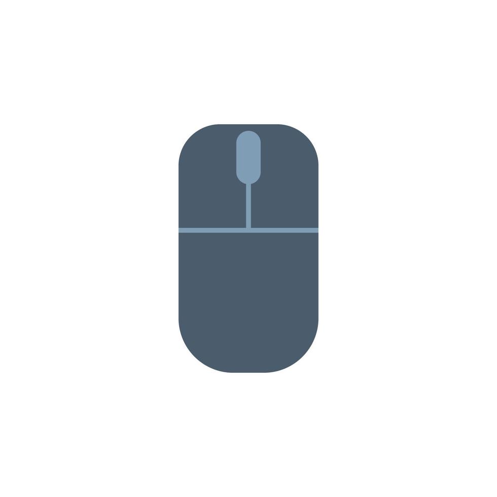 computer mouse vector icon illustration