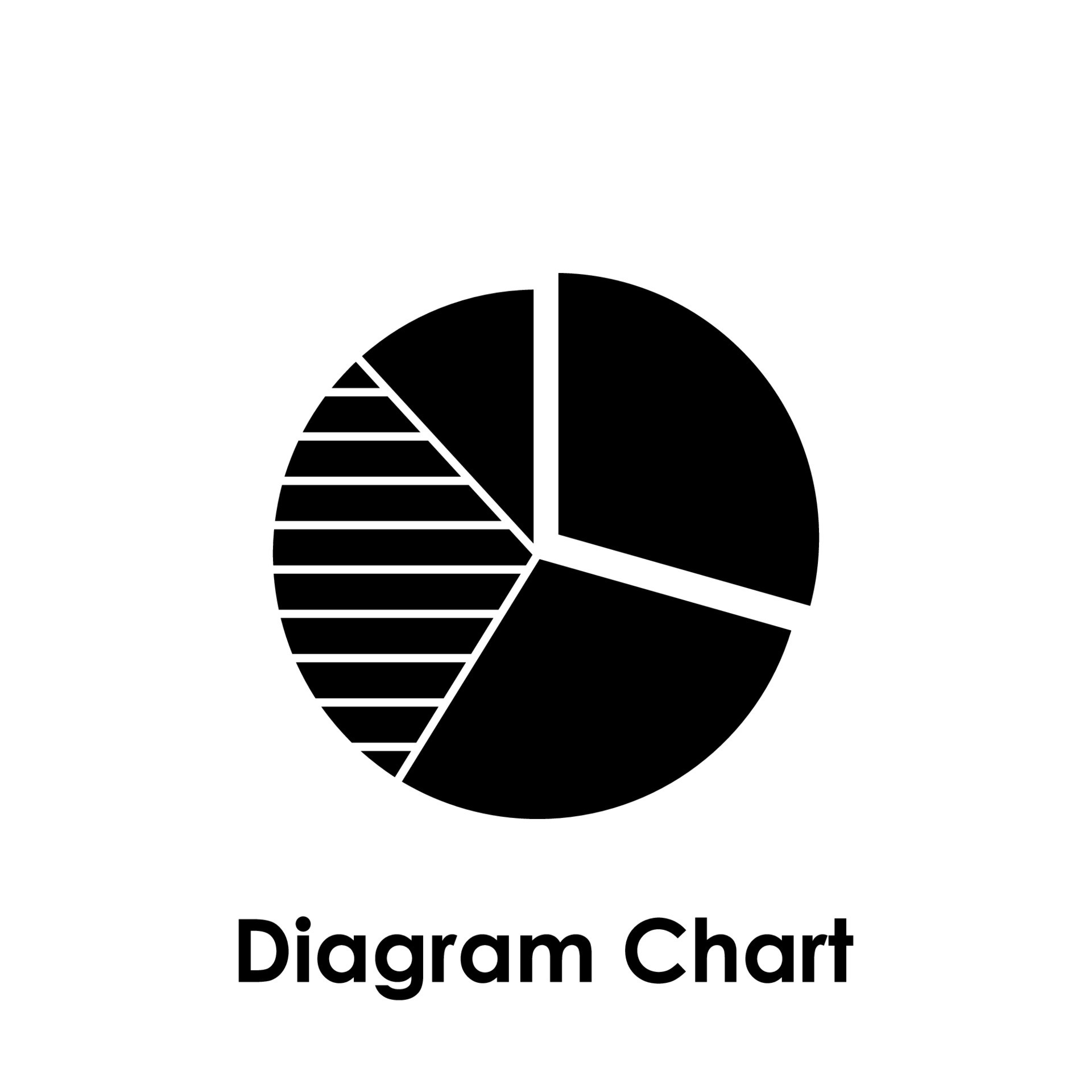 pie, diagram, diagram chart vector icon illustration 23015657 Vector