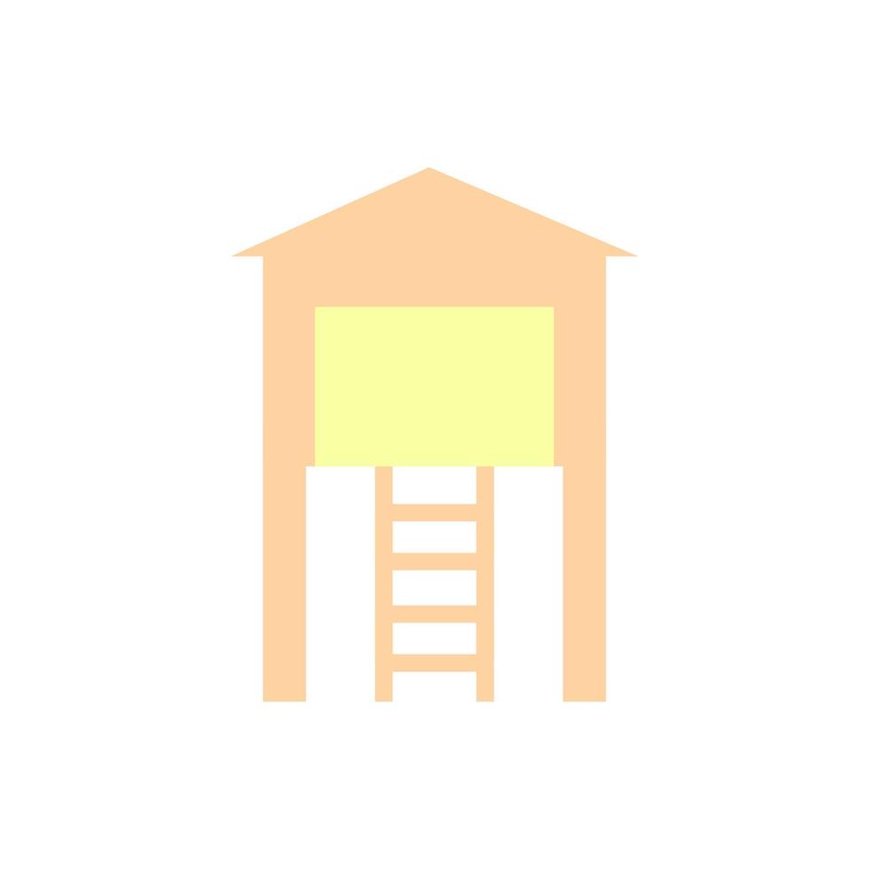 House, toy vector icon illustration