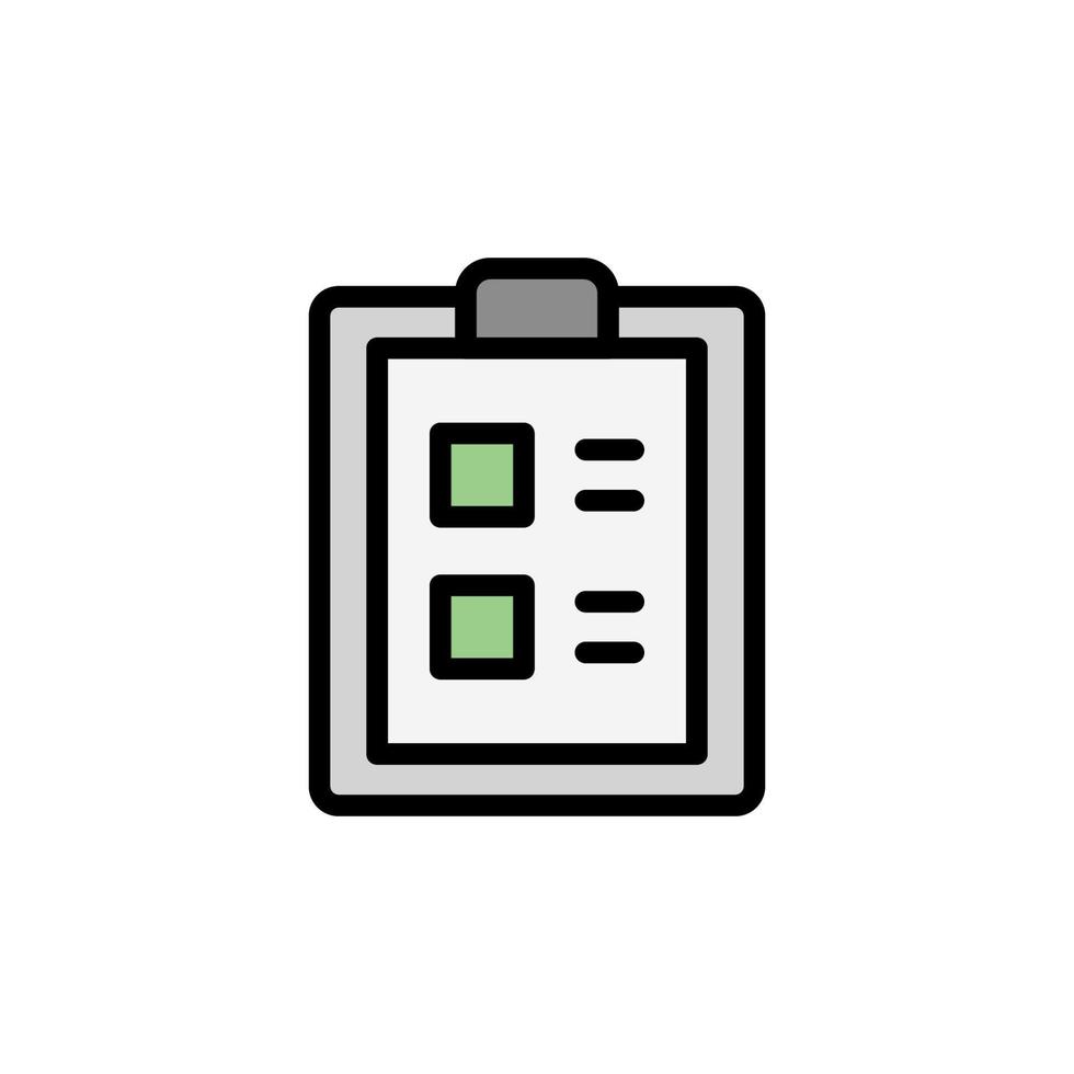 Check list, manufacturing vector icon illustration