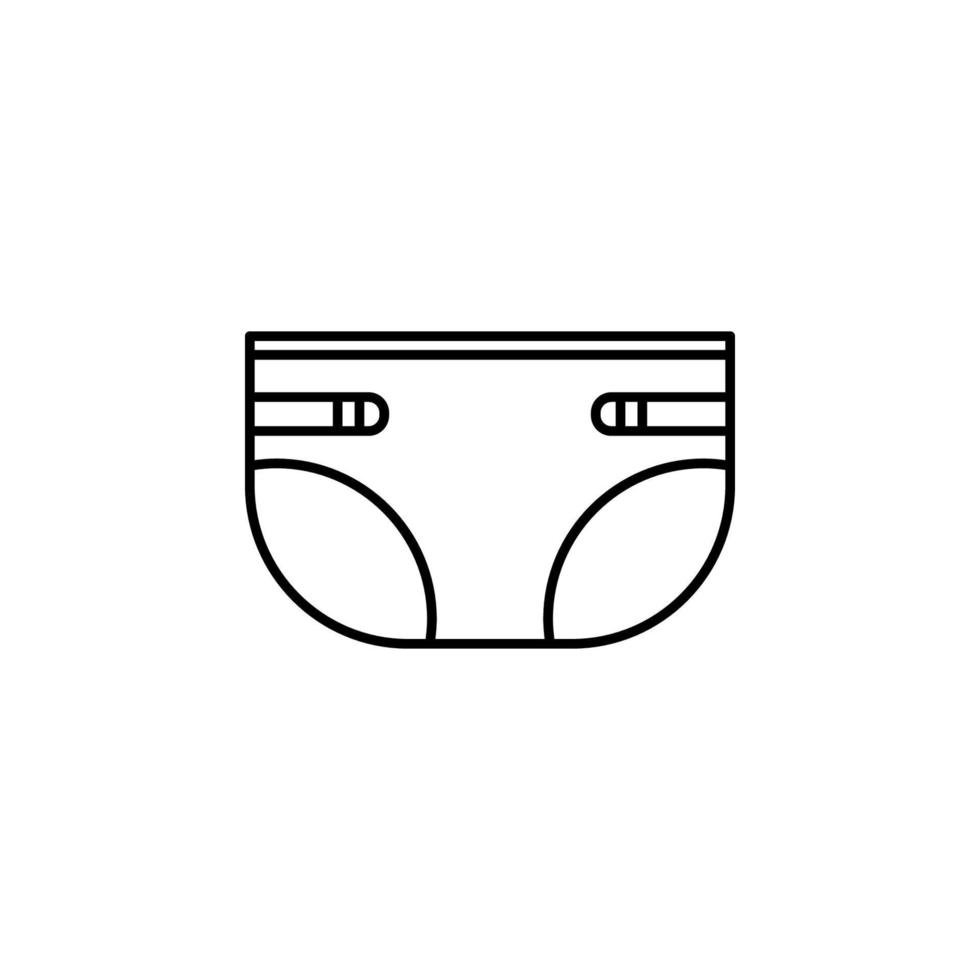 Diapers,maternity vector icon illustration