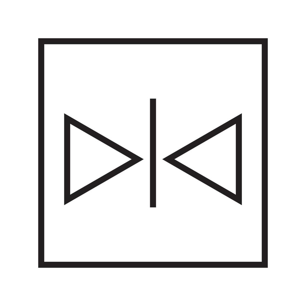 margin centre icon vector for website, UI Essential, symbol, presentation