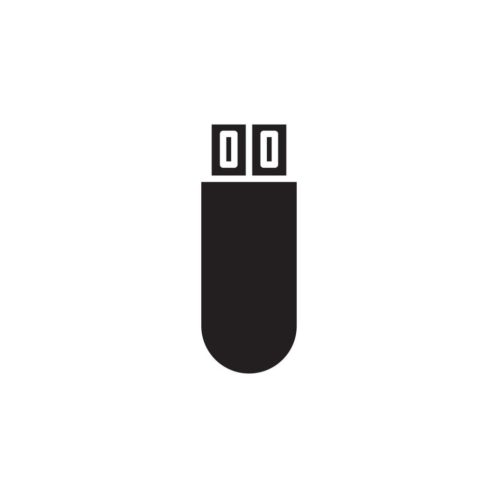 usb icon vector for website, UI Essential, symbol, presentation