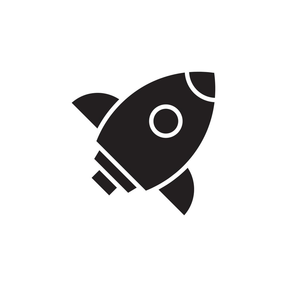 rocket icon vector for website, UI Essential, symbol, presentation