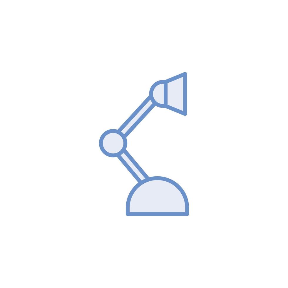 lamp icon vector for website, UI Essential, symbol, presentation