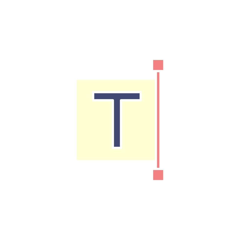 escritura icono vector para sitio web, ui básico, símbolo, presentación