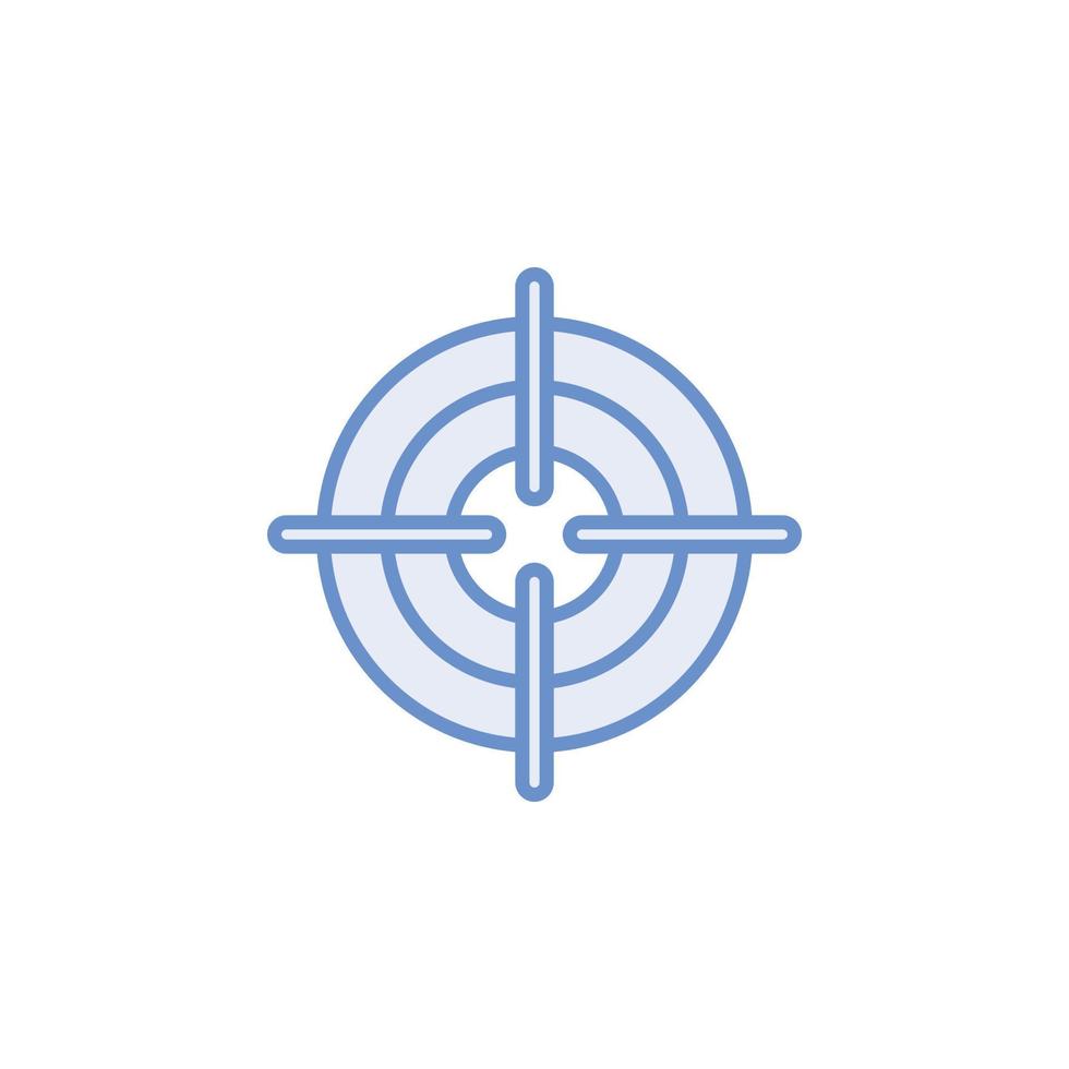 target icon vector for website, UI Essential, symbol, presentation