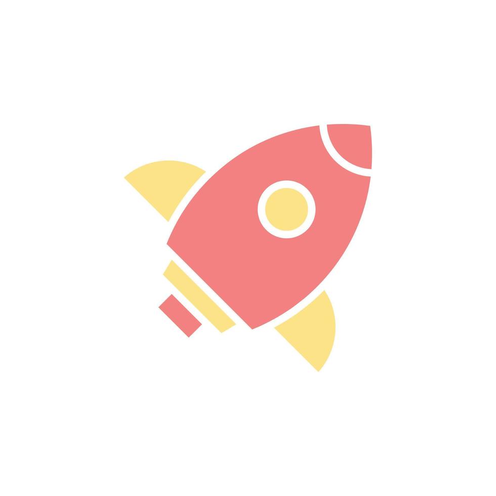 rocket icon vector for website, UI Essential, symbol, presentation